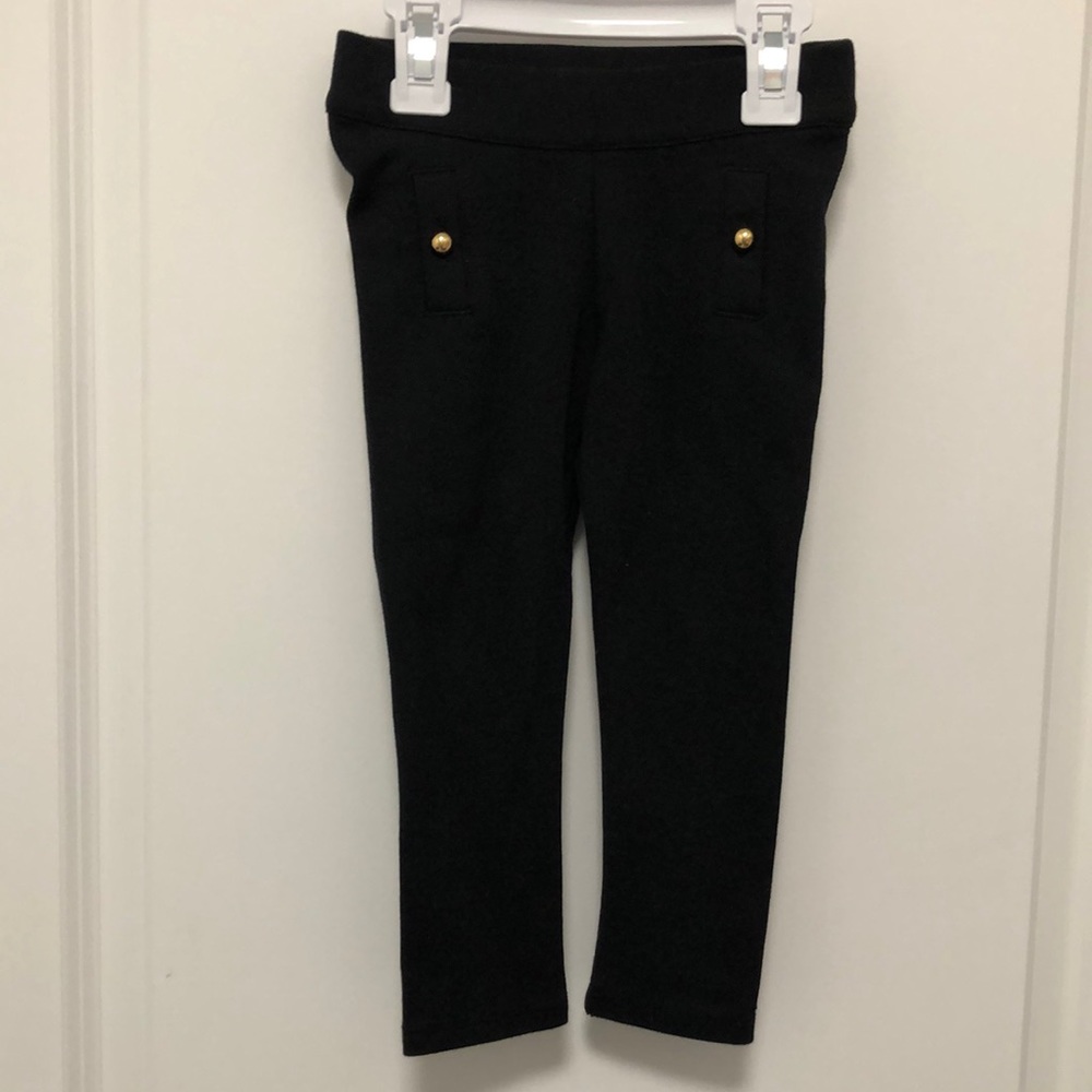 Toddler girls black pants 2T Janie & Jack